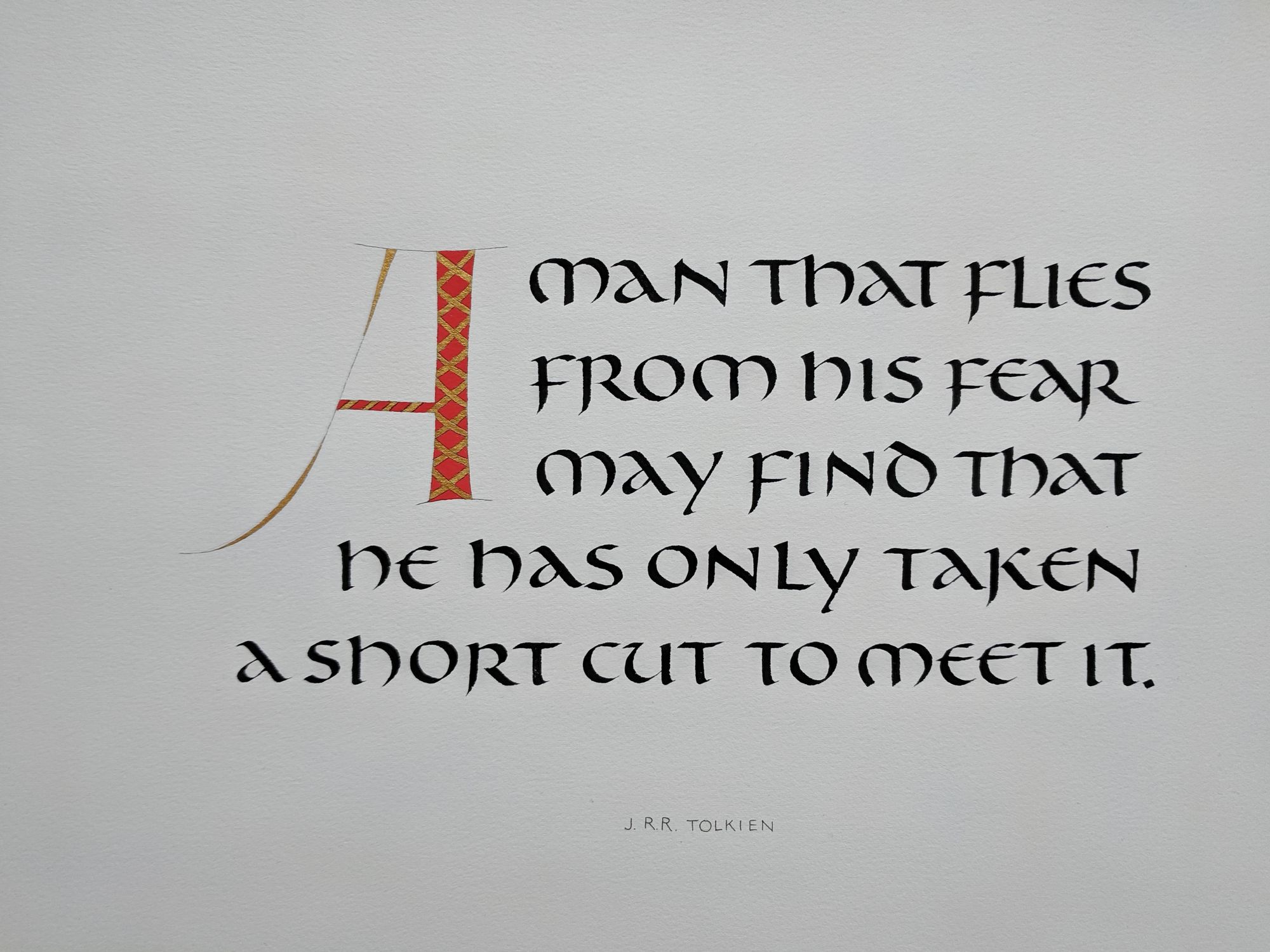 Version 1. Standard serifs.