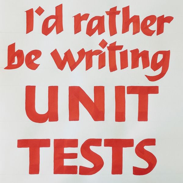 [Portfolio 2018-07] Unit tests