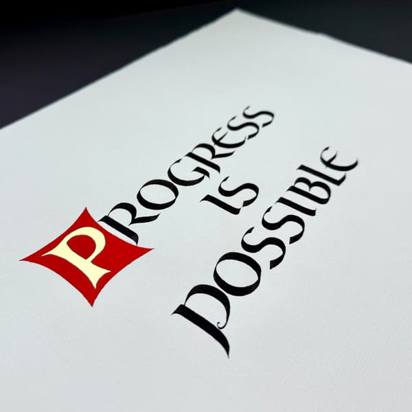 Progress is possible